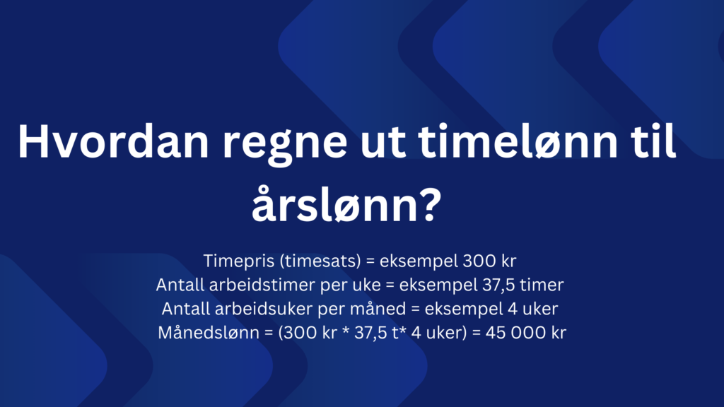 Hvordan Regne Ut Timelonn Til Arslonn 1024x576