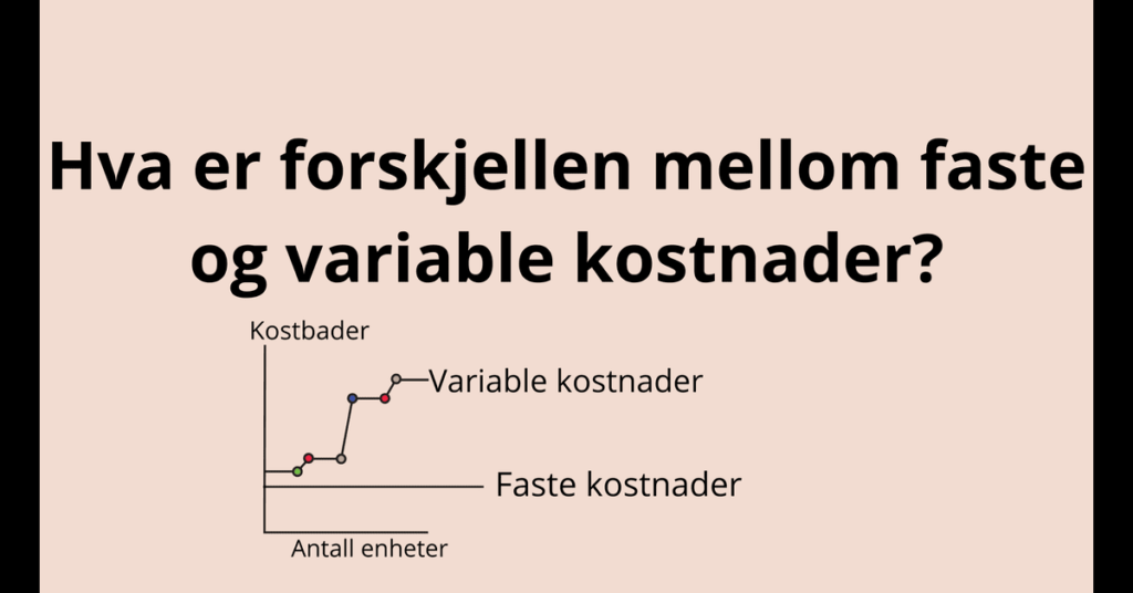 Har Du Kontroll Pa Forskjellen Mellom Faste Og Variable Kostnader 1024x536